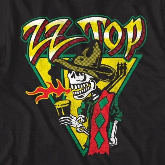 ZZ Top Mescalero Album Cover T Shirt Rock Band Concert Tour Graphic Fan Gift Tee - Picture 2 of 5